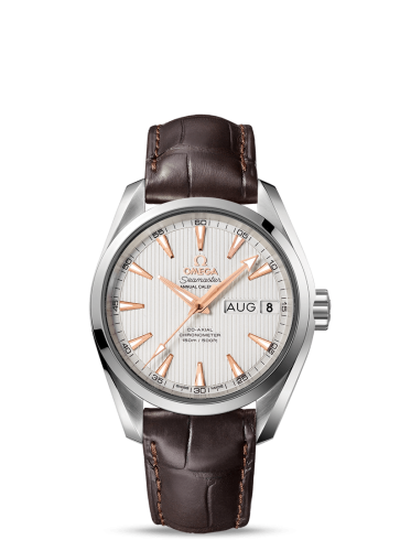 Omega Seamaster Aqua Terra 150M Co-Axial 38.5 Annual Calendar 38.5 Stainless Steel / Silver